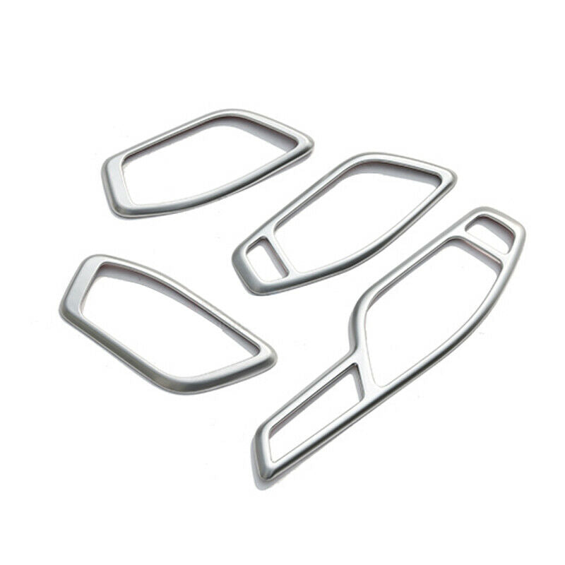 Chrome Interior Door Handle Trim Frame Fit For Range Rover Evoque 2011-2015 as