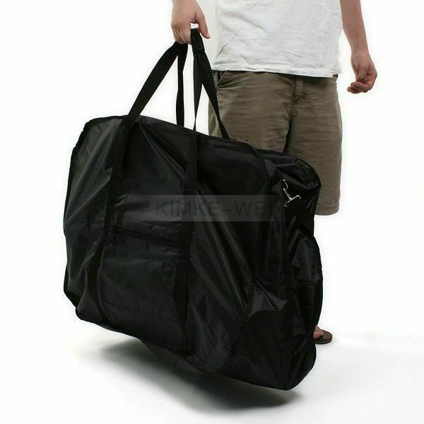 Folding Bicycle Bike Carrier Bag Fits 20" Wheel + Storage Bag