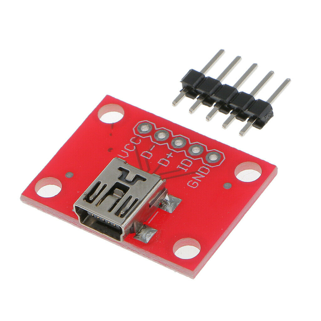 Breakout Board for USB Mini-B miniUSB