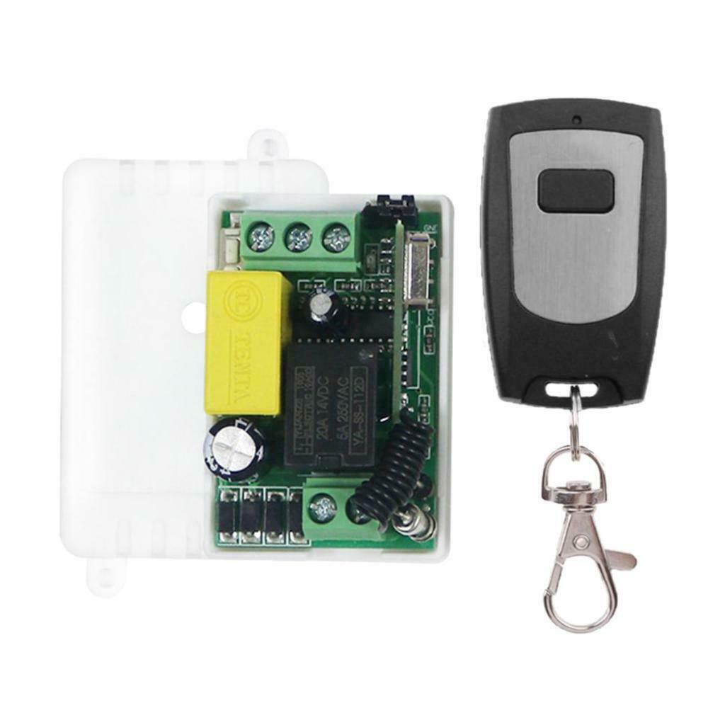 220V 10A Wireless Remote Control Switch Receiver Transmitter 433MHz DIY