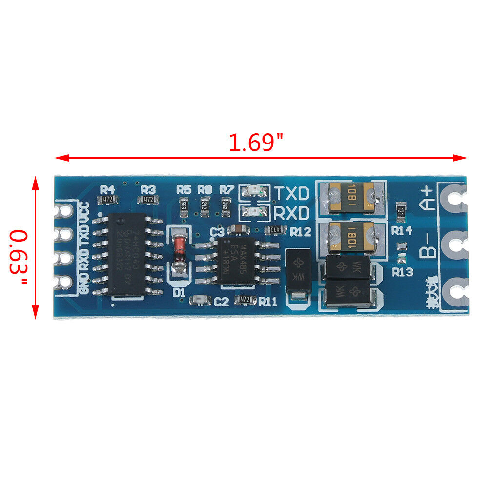Stable UART serial port to RS485 converter function module RS485 to TTL moduC M!