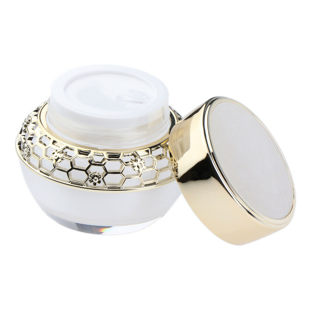 50g+30g Acrylic Container Jars with Inner Liner for Scrubs, Oils, Salves,