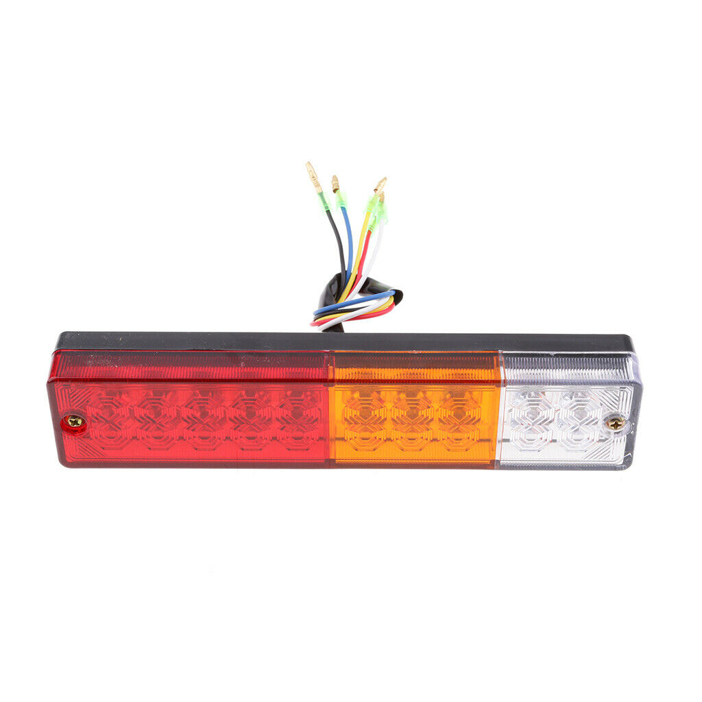 12V Car Rear Tail Lights Brake Stop Indicator Trailer Truck Houseboat