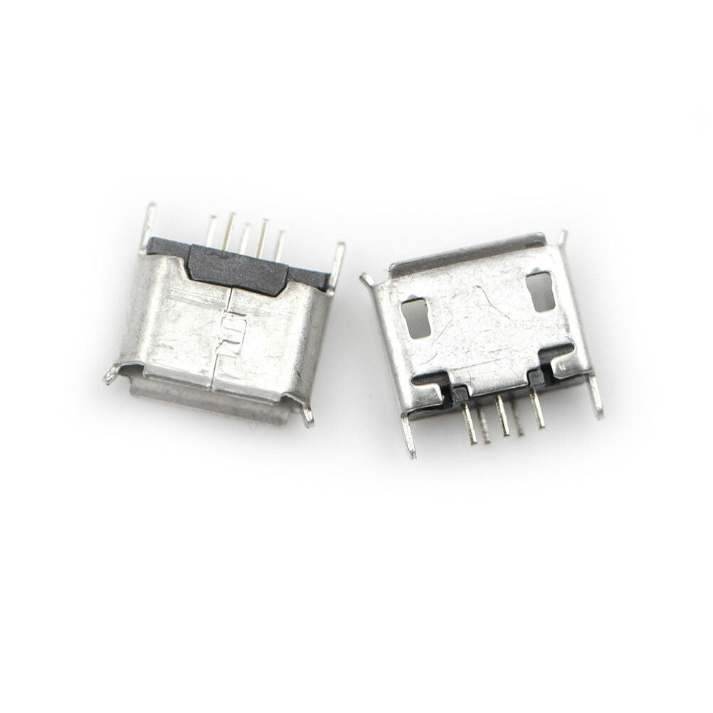10pcs Micro USB 5Pin Type AB Female 180° DIP Socket Soldering Jack Connect.l8