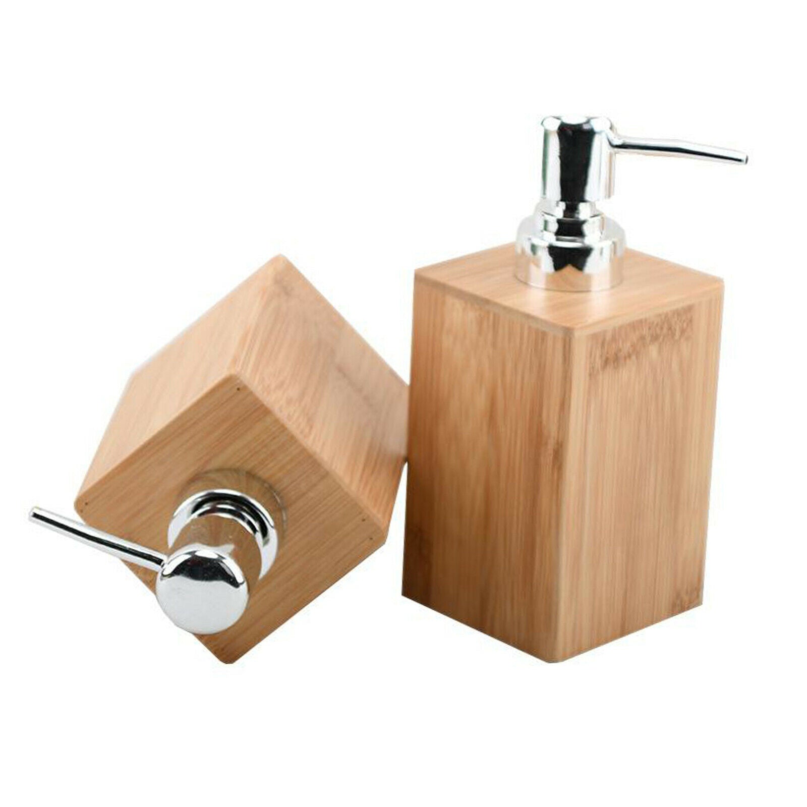 220ML Empty Soap Dispenser Bathroom Countertop Pump Bottles Container Travel