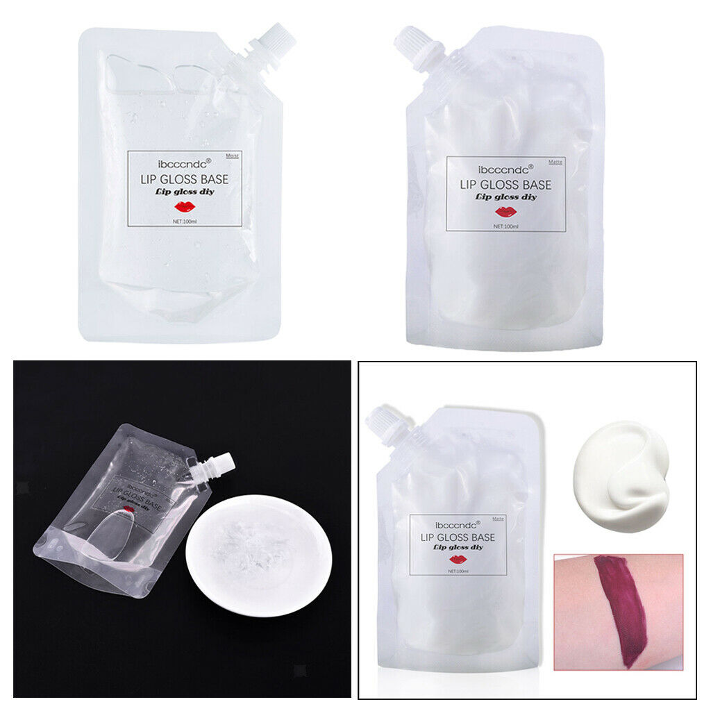 2Pcs Clear Smooth Hydrating Non-sticky Makeup Lip Gloss Lotion Base Essence