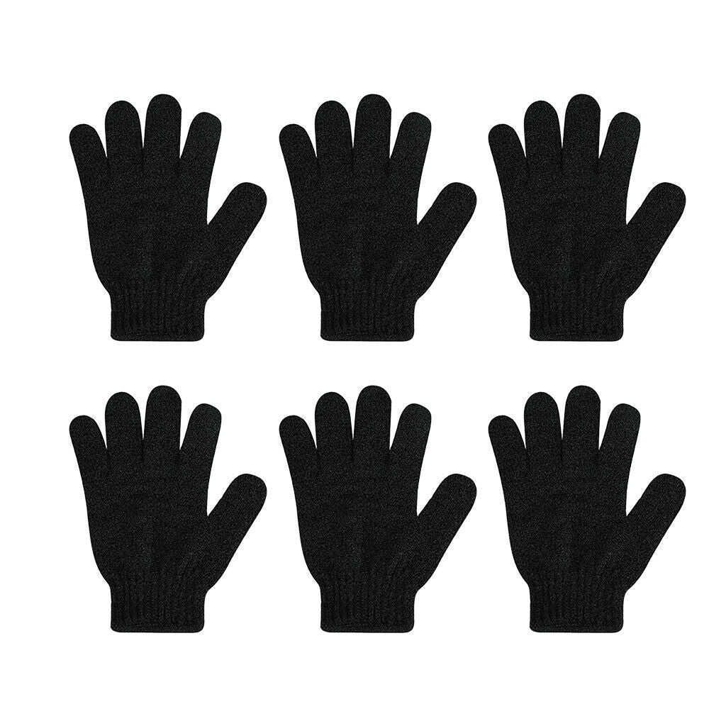 24Set Exfoliating Gloves Full Body Shower Cleaning Bath Dead Skin Cell Remover