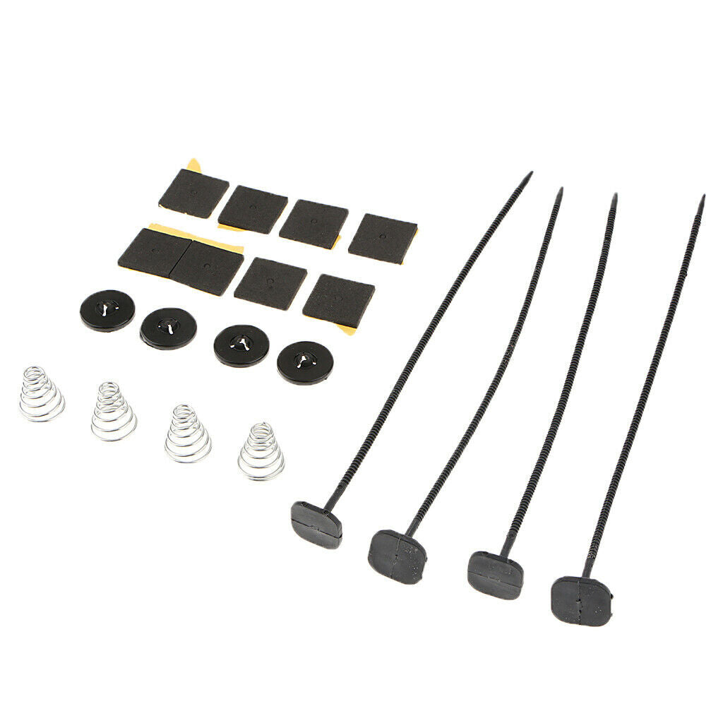 Electric Fan Cooler Mounting Kit Plastic Cable Tie Gear Cooler Kit