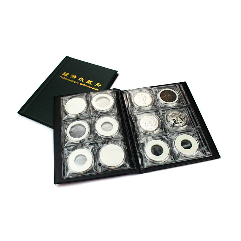 36  Pockets Storage Door Album Money Red Book