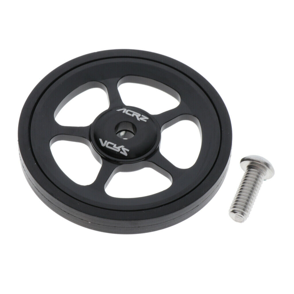 2 Pieces Alloy Easy Wheel for Brompton Folding Bike Parts Wheel Components