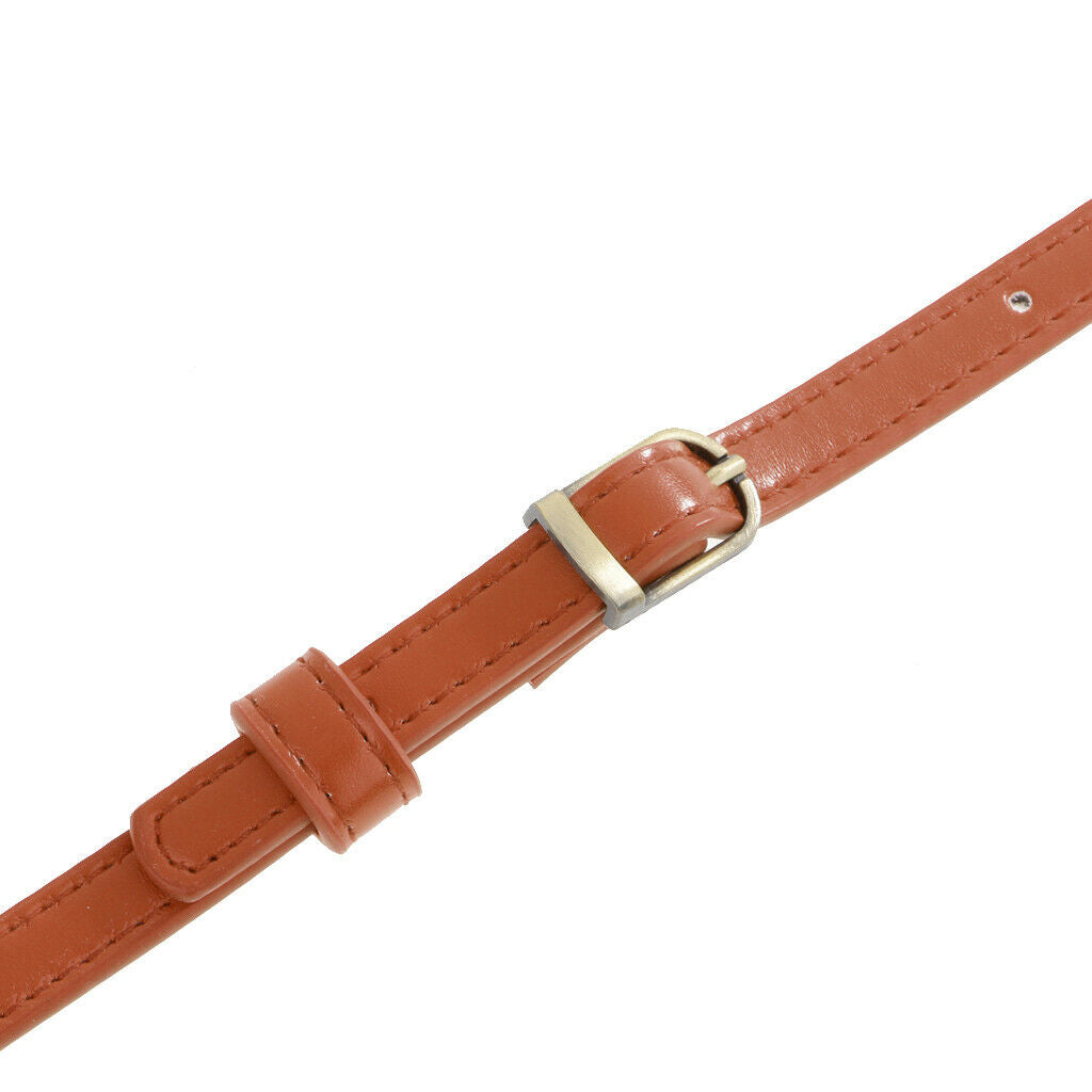 2 Pcs Women Classic PU Leather Strap Shoulder Wallet Replacement Handle