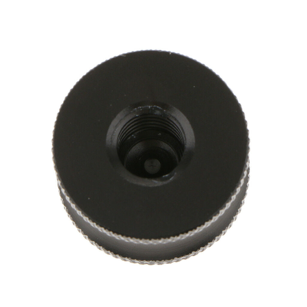 1/4 to 3/8inch Male Screw to Female Adapter Plate Converter for Tripod Black
