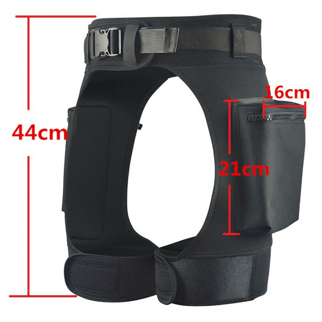 Men's Wetsuit Shorts with Pocket - High Performance 2.5mm Neoprene -One Size