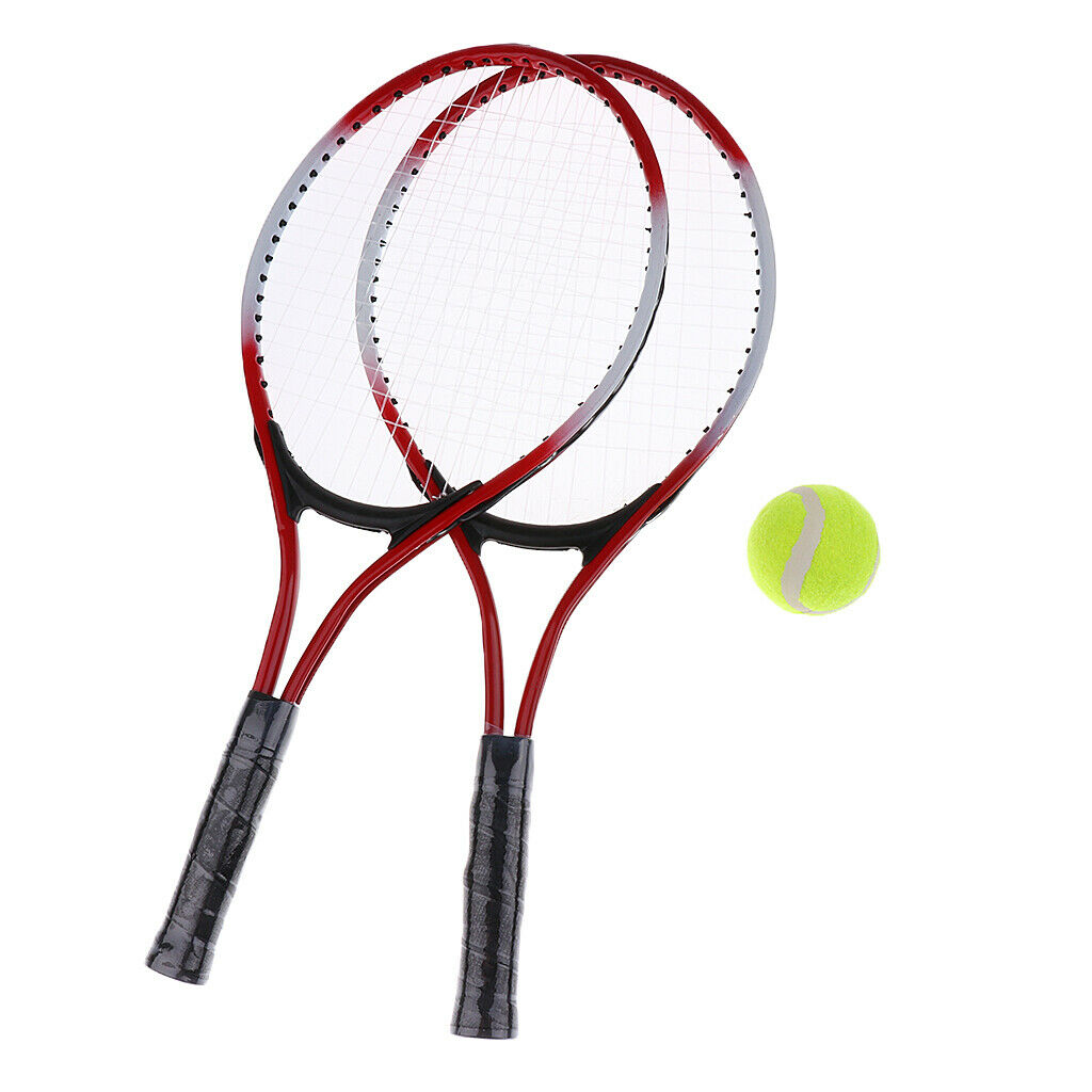 Tennis Racket Racquet For Beginners Training Children Kids Learners - Red
