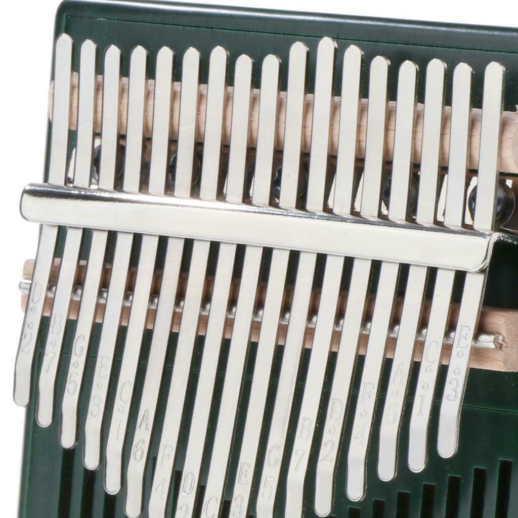2020 New Kalimba 17 Key Thumb Piano Mbira w/ Velvet Bag Learning Booklet