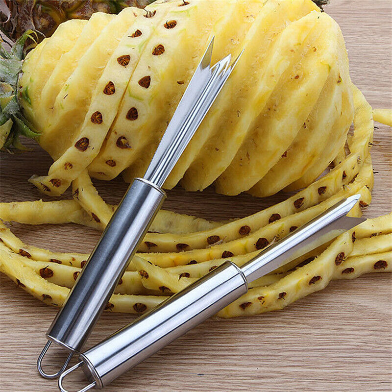 Stainless Steel Pineapple Peeler Long Handled Pineapple Cutter Corer Slic.l8