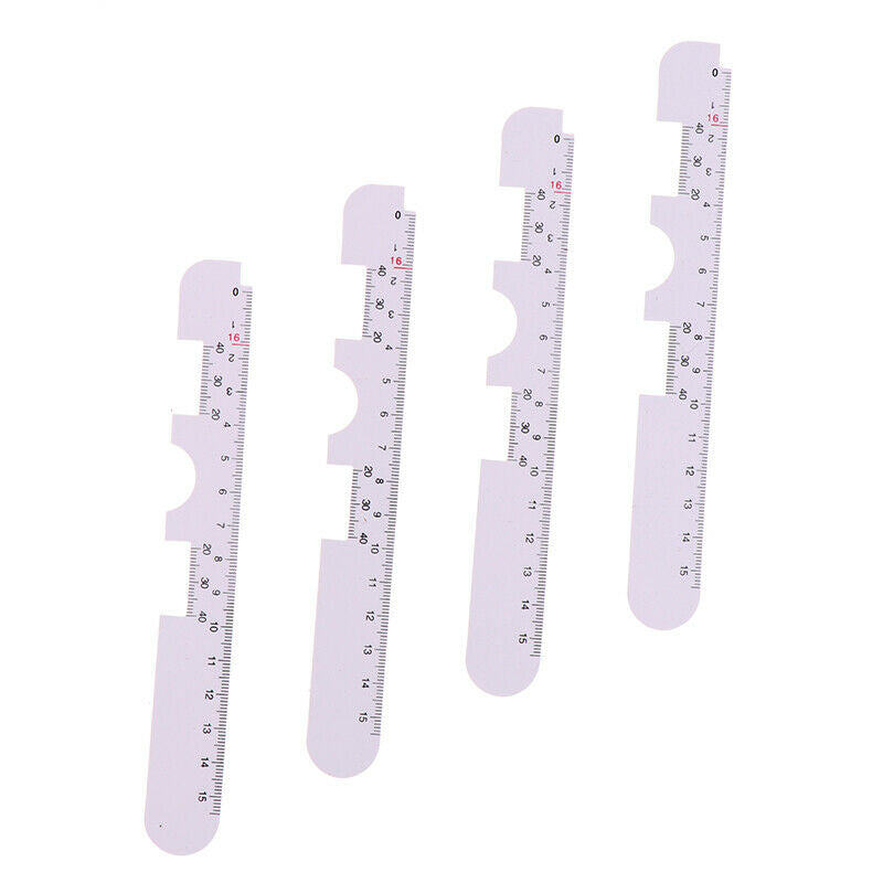 5Pcs Soft Measure Optical Vernier PD Ruler Pupil Distance Meter Eye Ophthal XC