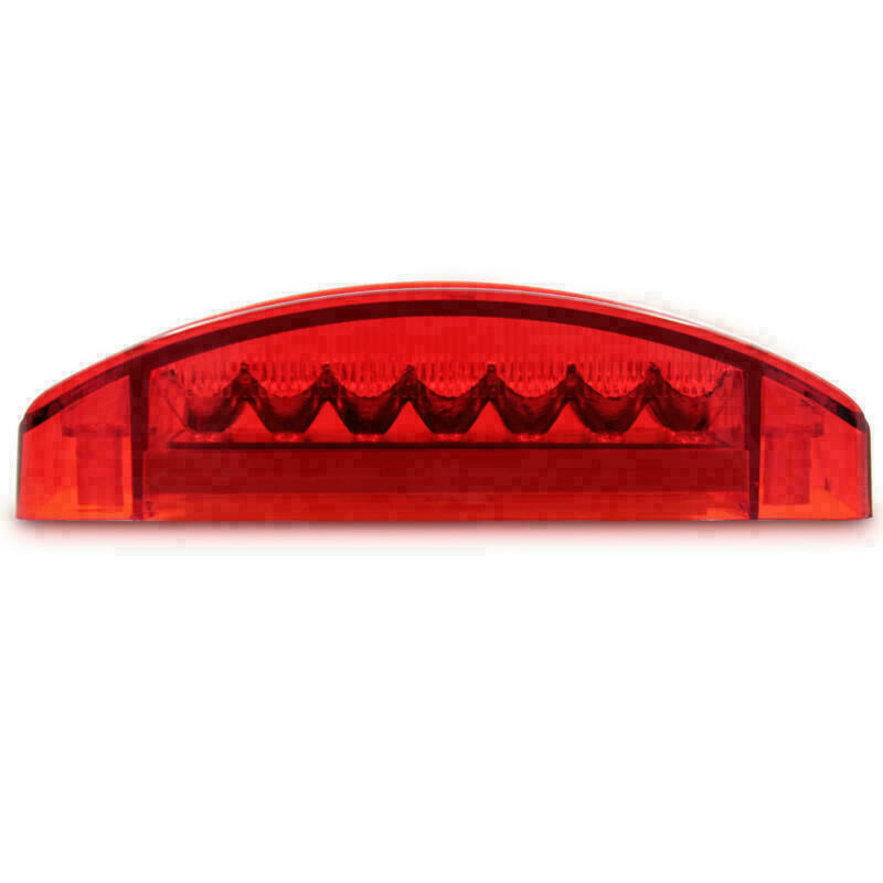 4x 6" Red 21 LED Side Marker Clearance Tail Lights for Trailer Truck Camper 12V