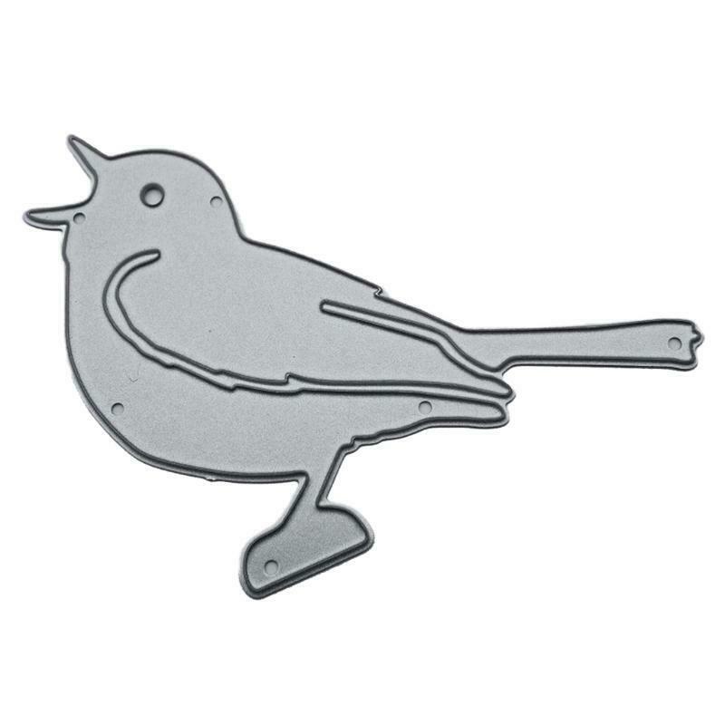 Standing Bird Metal Cutting Dies Stencil DIY Scrapbooking Album Paper Card Mold