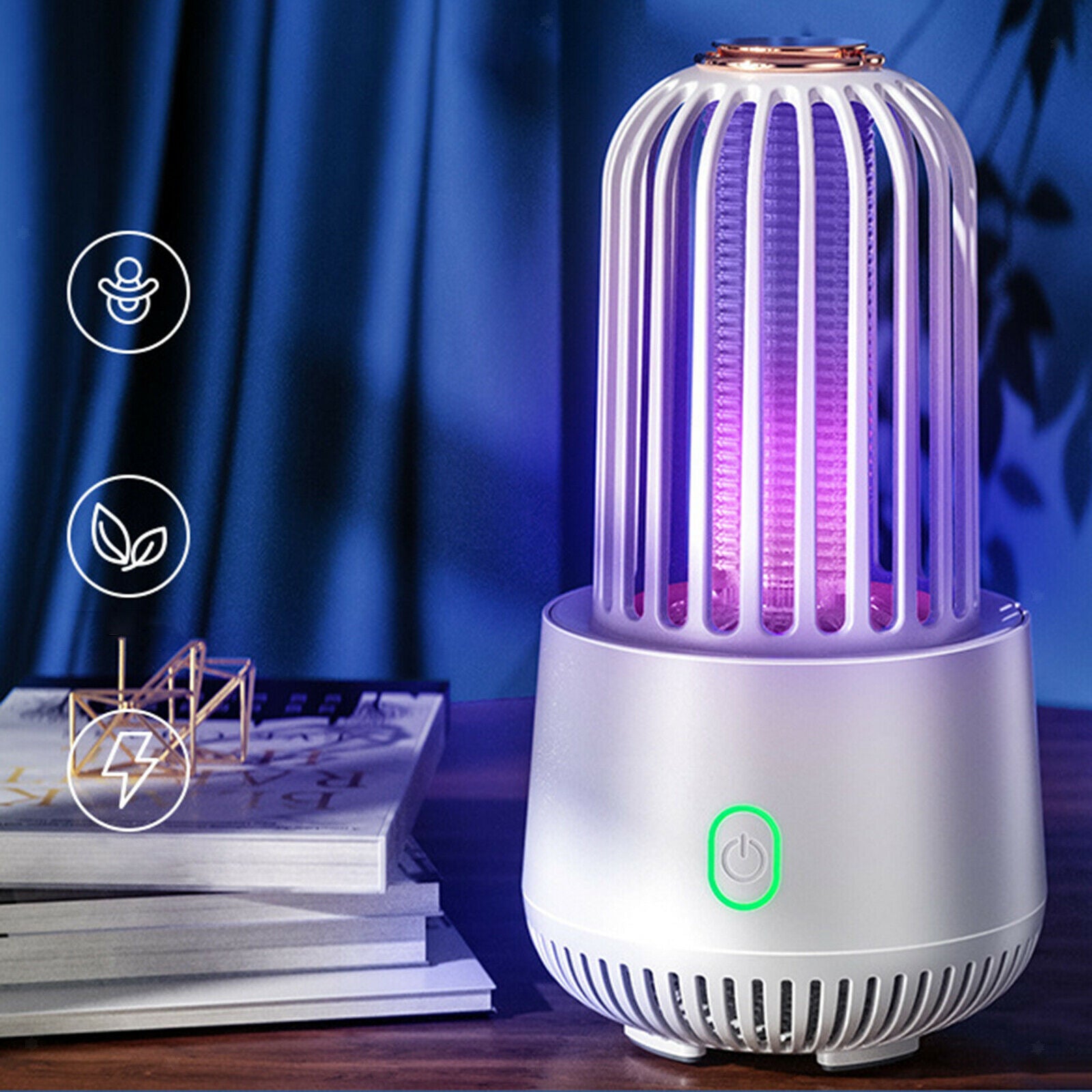 Bug Zapper for Outdoor UV Lamp Fly Zapper Fly Pest Attractant Trap for Patio