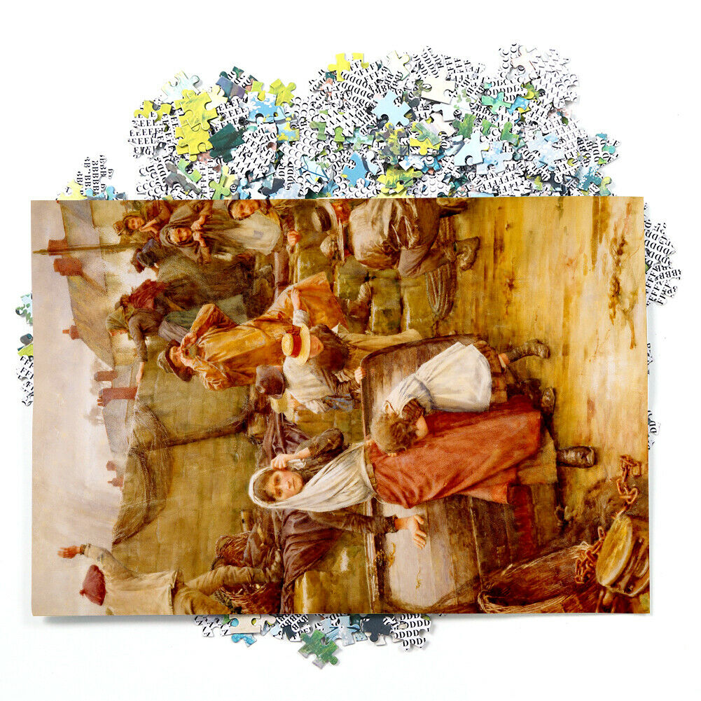 1000pcs DIY Old Times Life Puzzle Educational Learning Assembling Toys Gift @