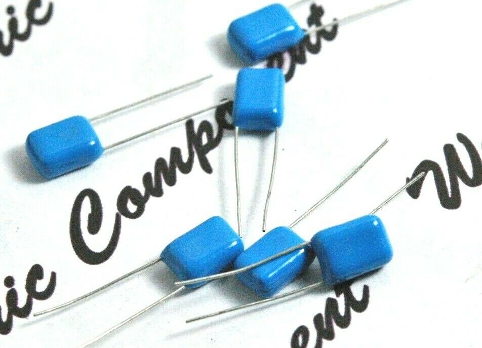 10pcs - Nissei MMT 2.2uF (2,2µF) 50V Film Capacitor - NOS JAPAN