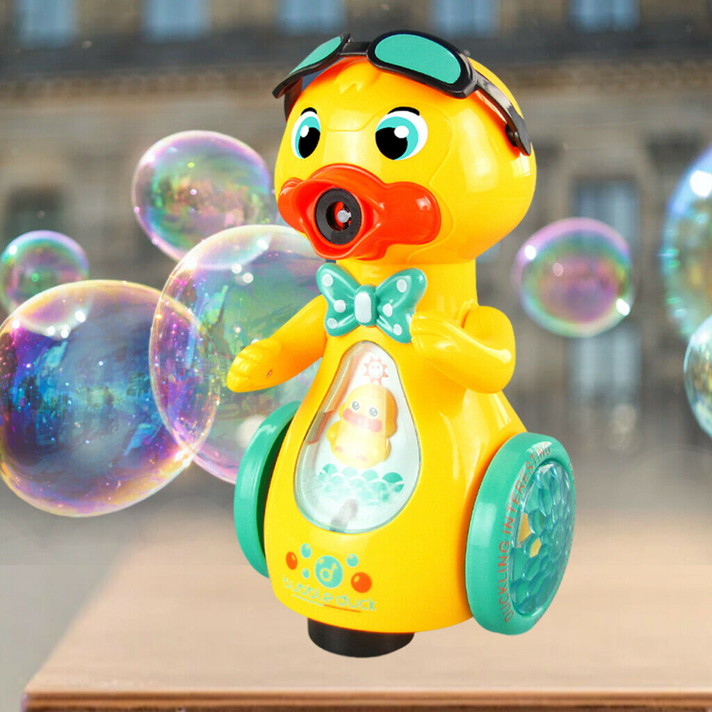 Little Duck Bubble Making, Automatic Bubble Maker for Kids Blower Bubble Maker