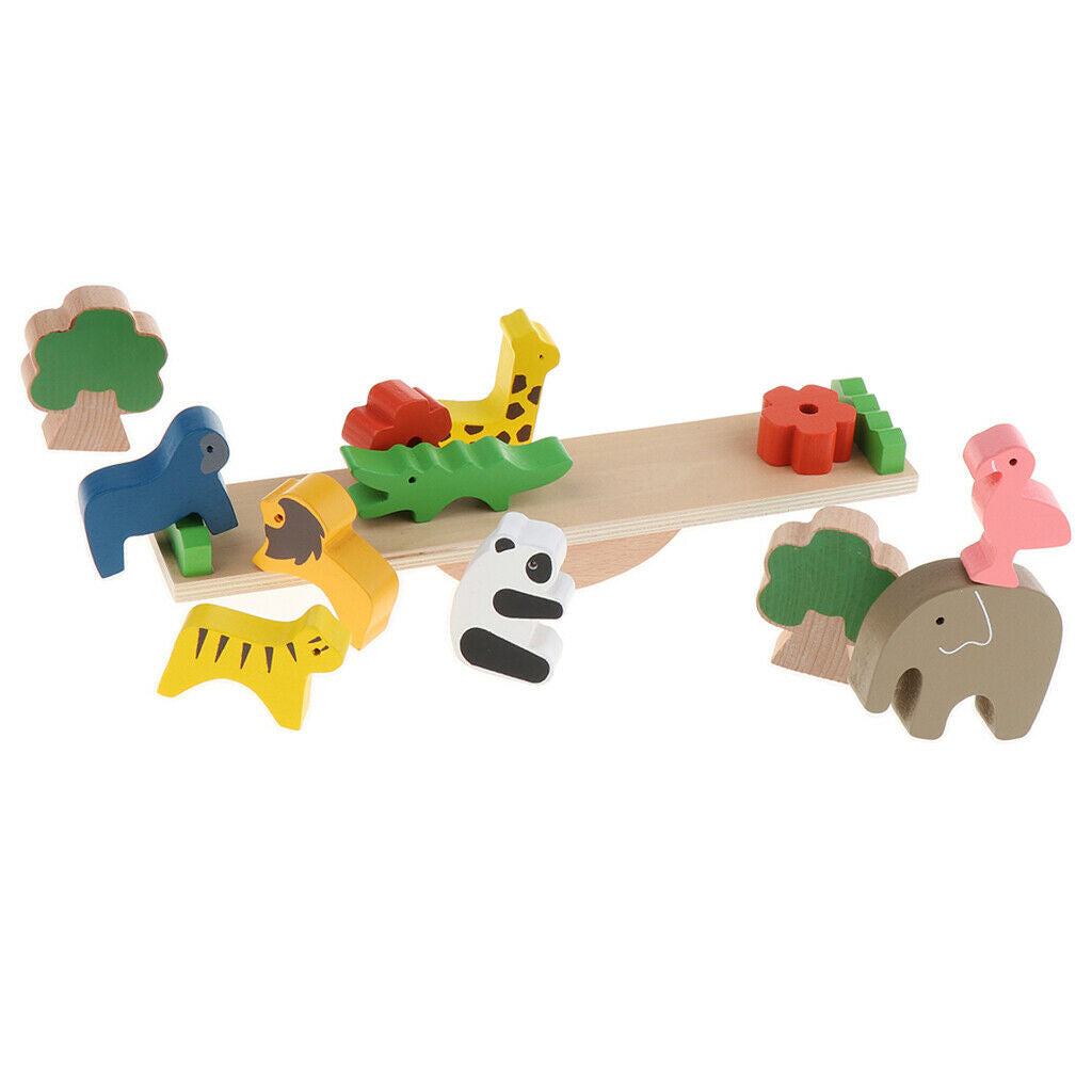 Balance Game Wooden Educational Montessori Toys For Baby Toddler Adults