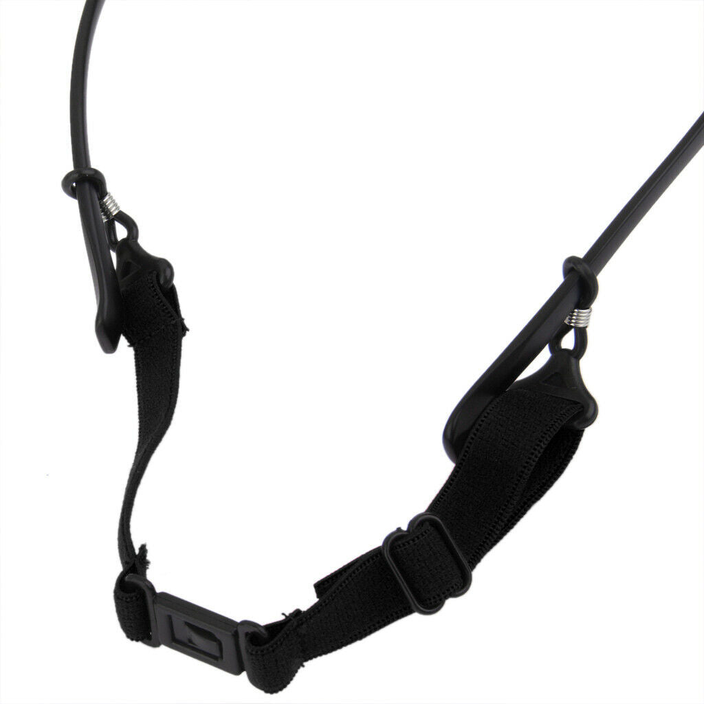 Elastic Nylon Sport Glasses Eyewear Sunglasses Cord Anti Slip Holder Black
