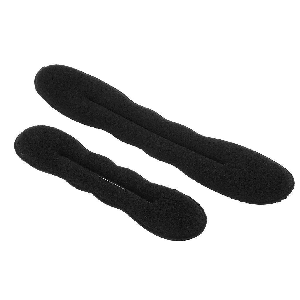 2x Black Fashion Women Girls Hair  Styling