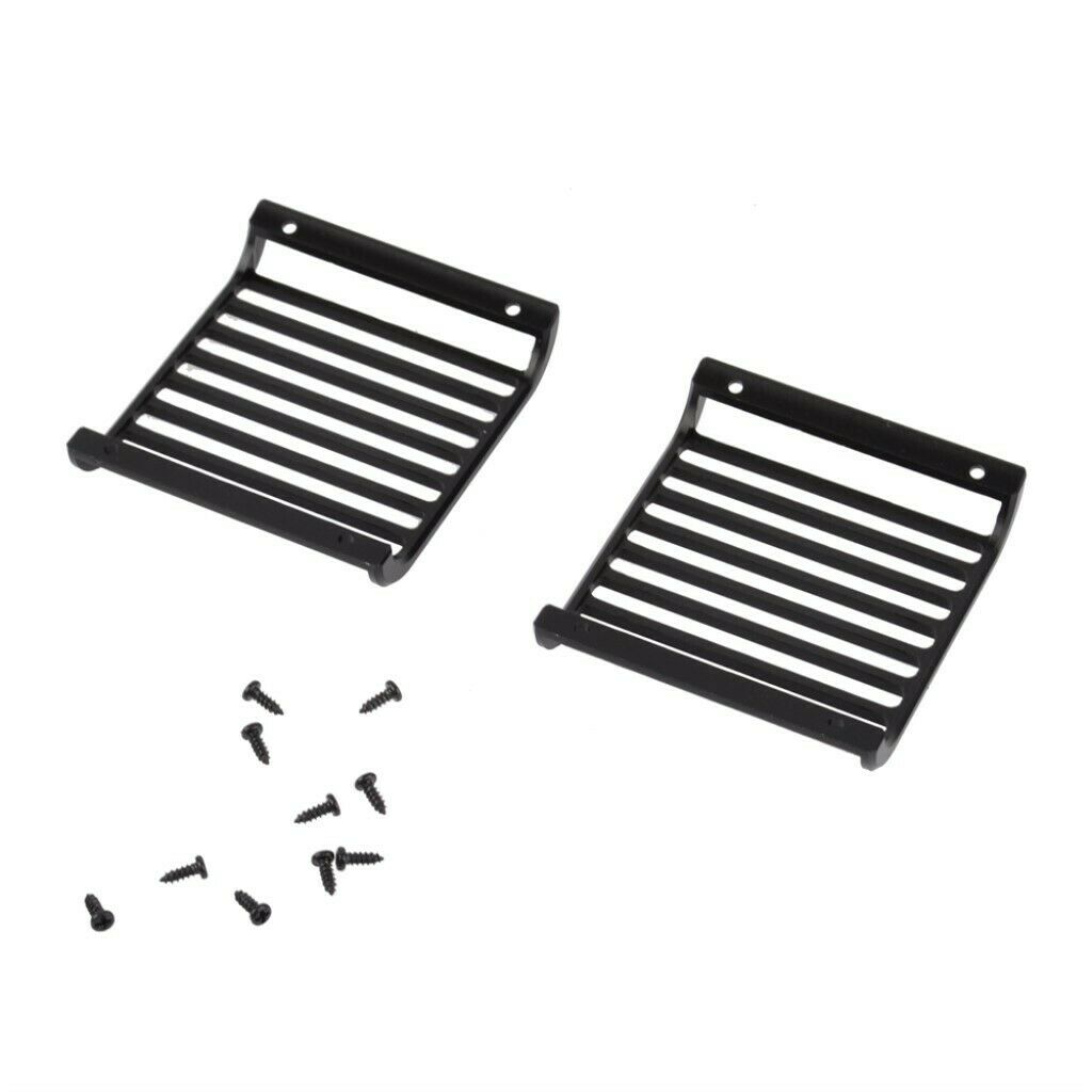 2pcs RC Car Headlight Grille Front Lamp Guard for 1/10  TRX4 Crawler