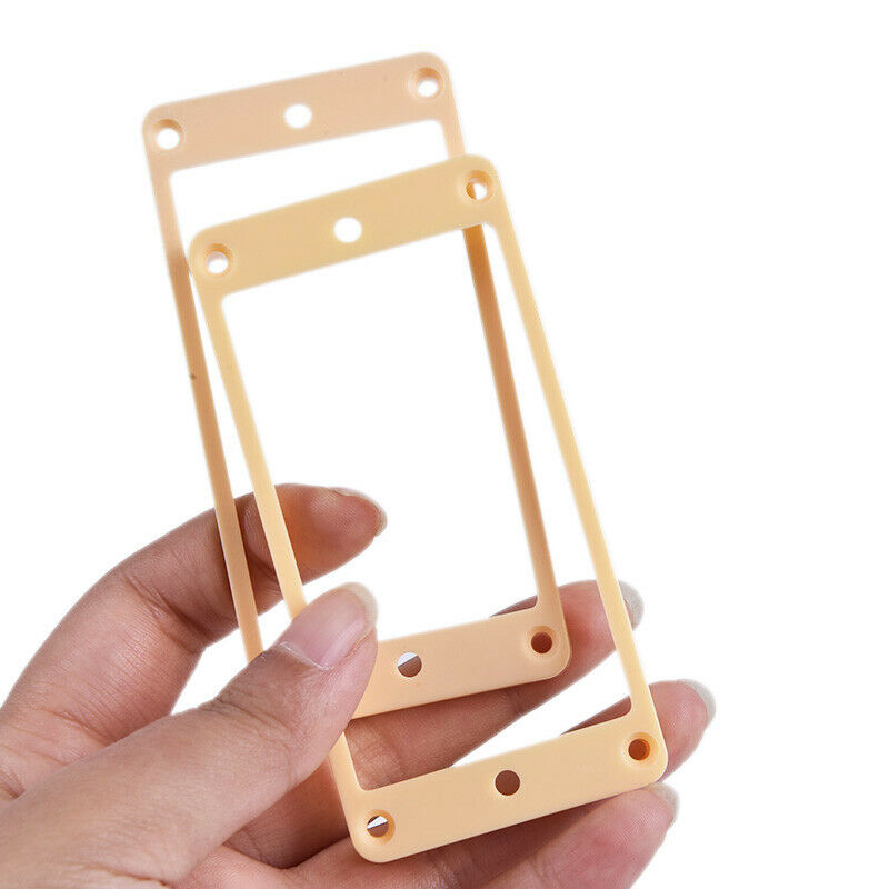 2Pcs Plastic Guitar Humbucker Pickup Mounting Ring Frames For Electric Gu.l8