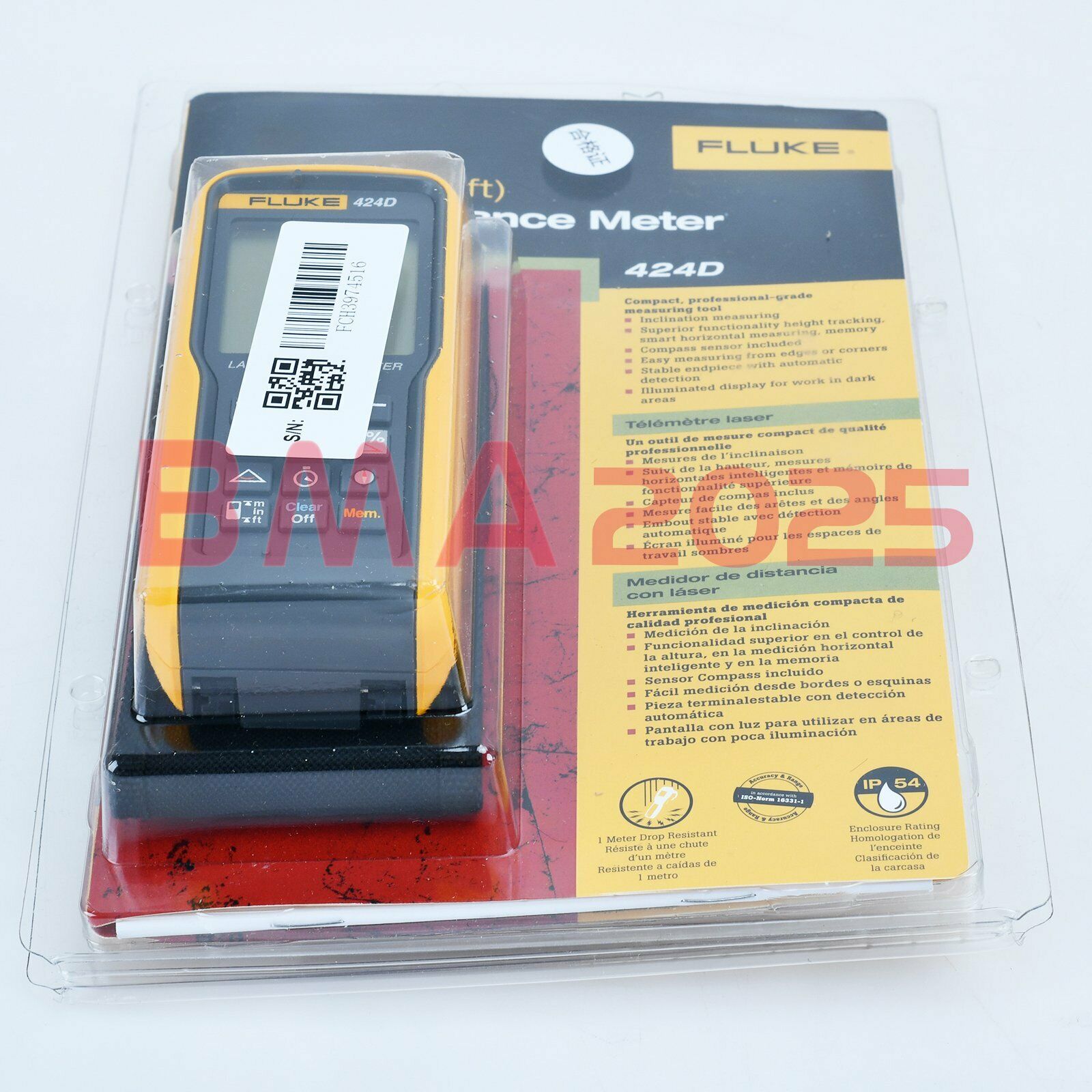 1PC Brand New Fluke Fluke 424D One year warranty DHL free Ship