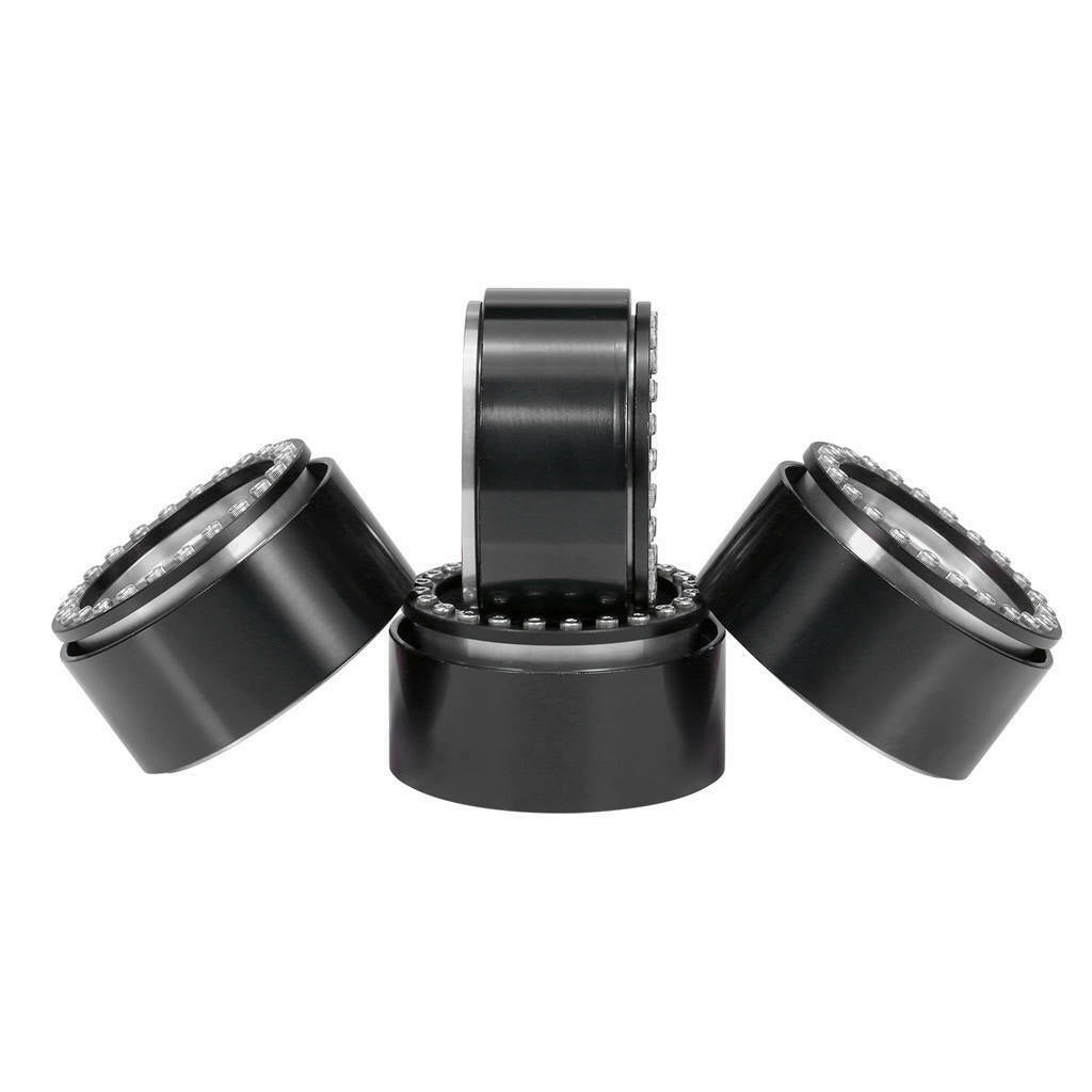 Metal 1.9" Beadlock Wheels Rims for 1/10 Axial SCX10 II 90046 RC Upgrade