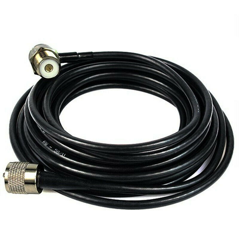 5M Coaxial Extend Cable for Radio Yaesu FT1907R-1807 R-FT350R HF Transceiver