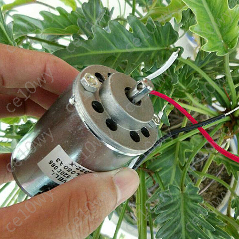 120V DC Motor 3800RPM Ball Bearing Brushed Electric Motor for Wind Generator DIY