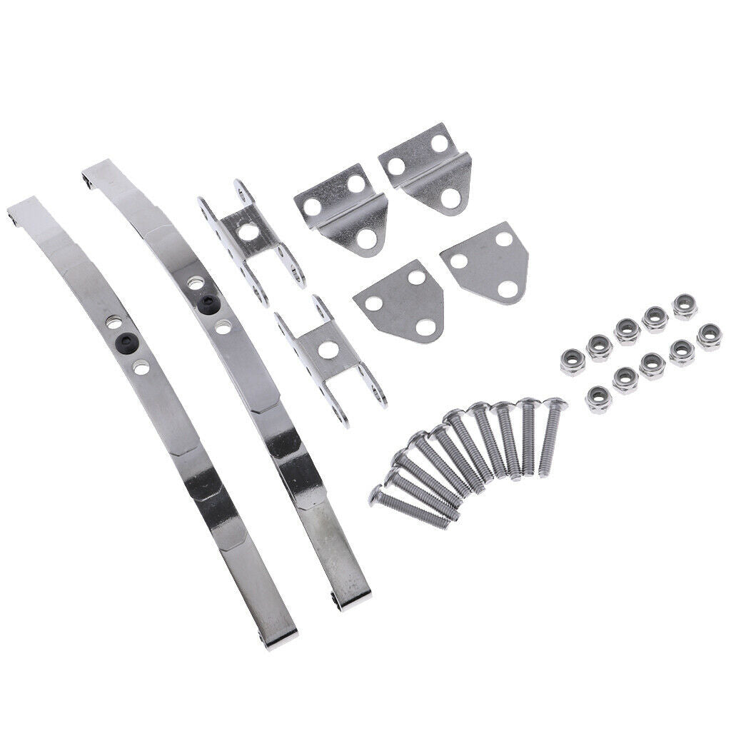 1/10 RC Cars Accessory Metal Suspension Leaf Spring Set for F350 TF1 TF2 D90