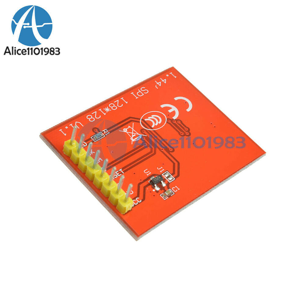 2PCS 1.44" Red Serial 128X128 SPI Color TFT LCD Module Replace Nokia 5110 LCD