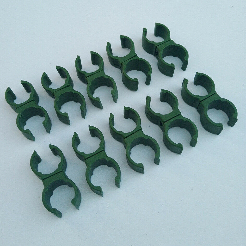 20x Greenhouse Plant Trellis Connector Clip Rotatable for Garden Flowers
