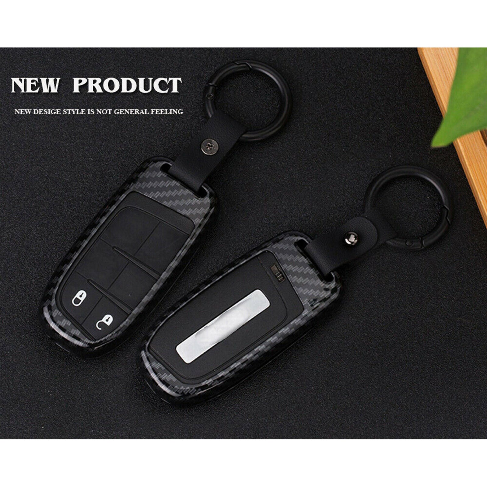Zinc Alloy Key Case Cover Fob For Jeep Grand Cherokee Compass For Dodge Journey