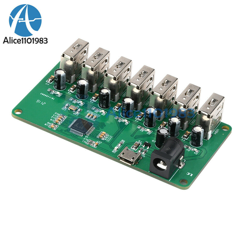USB 2.0 HUB 1 to 7 Port Hub USB Expansion Module MTT Chip 7 USB Interface