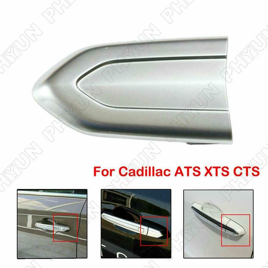 1x Car Door Lock Cylinder Chrome Cover Trim For Cadillac ATS XTS XT4 XT5 CTS CT6