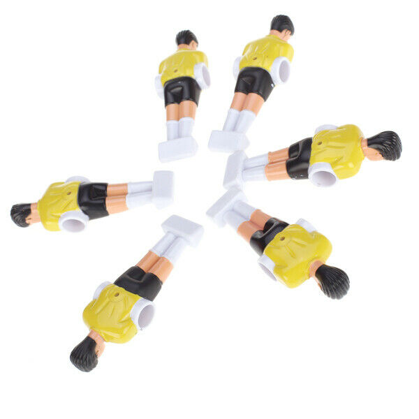 22 PCS Red & Yellow Foosball Men Table Soccer Player Replacement Indoor Game
