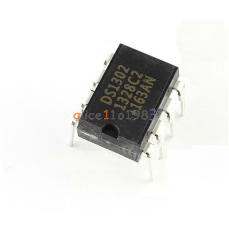 10PCS DS1302 DS1302N DIP-8 Trickle-Charge Timekeeping DALLAS Real-Time Clock/RTC