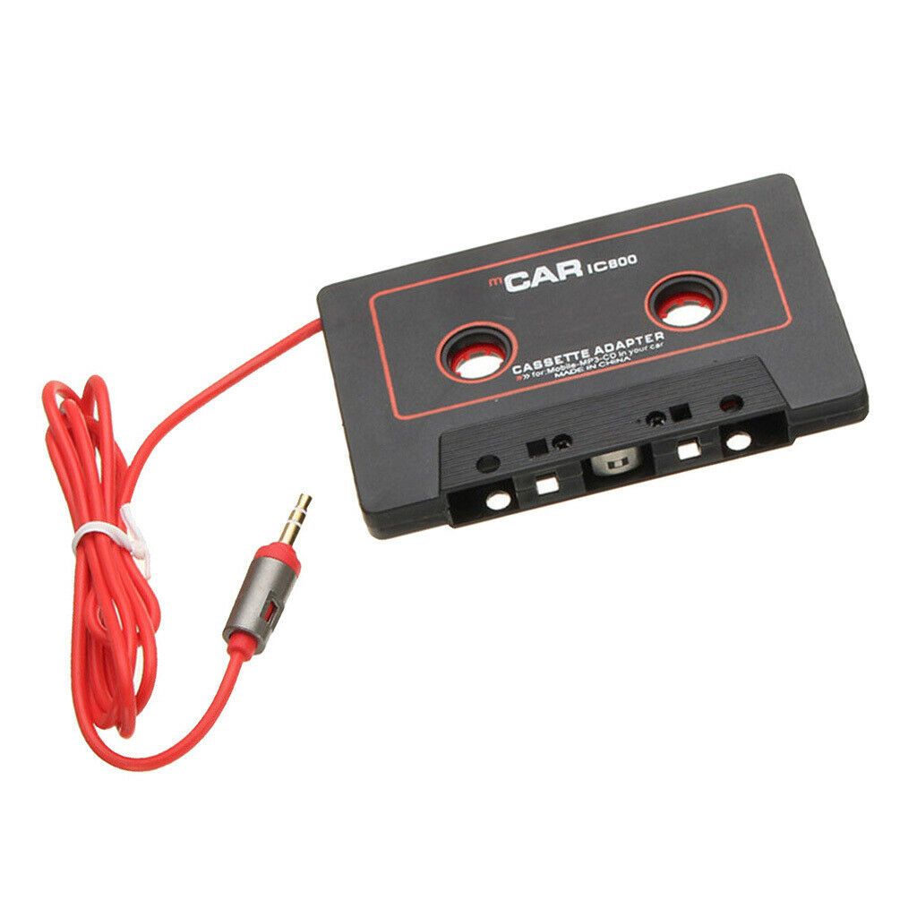 2x Car Audio Tape Cassette to 3.5mm Jack AUX Adapter for MP4 MP3  #1