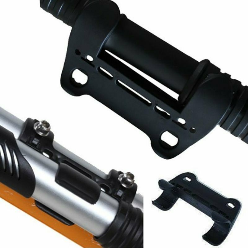 Retaining Nylon Bicycle Pump Holder Fixing Clip Durable Portable Double M.l8
