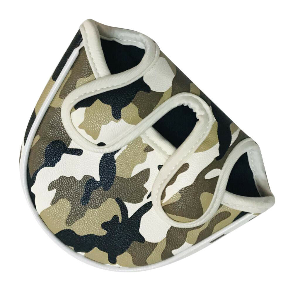 Camouflage Golf Putters Headcover Mallet Golf Club Head Cover Headcover