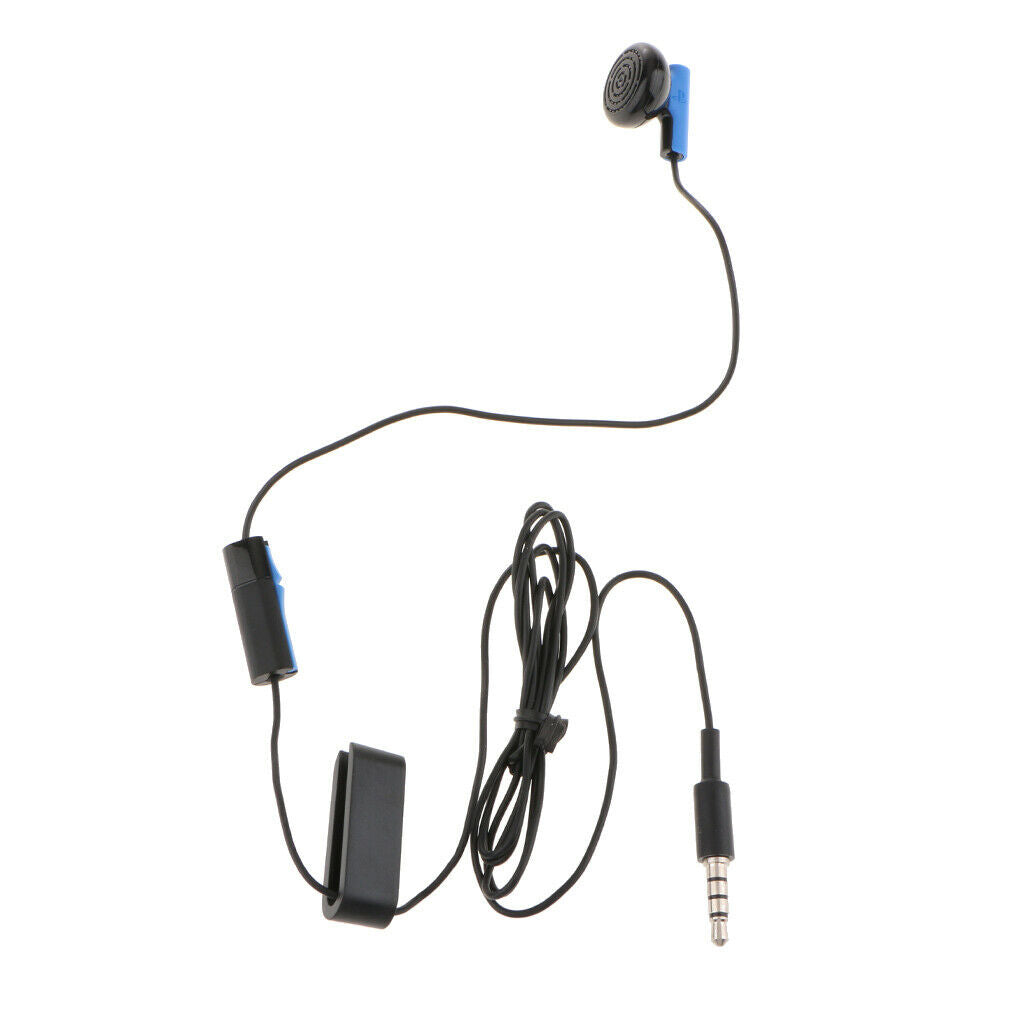 Portable 3.5mm   Mono Earphone Length Earbud Headphone for Sony PS4