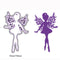 Fairy Design Metal Cutting Dies For DIY Scrapbooking Album Paper  Lt