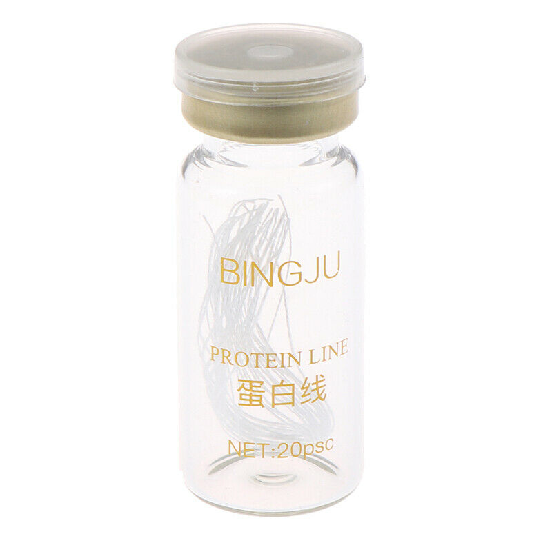 20Lines Thread No Needle Silk Fibroine Line Essence Collagen Facial Anti-.l8
